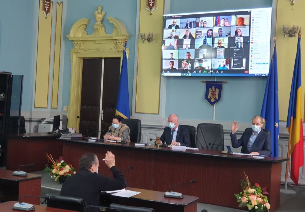 BRAȘOV. Ședință extraordinară de îndată a Consiliului Județean. Care sunt proiectele „arzătoare” 2 sedinta-cj1.jpg