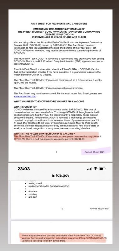 Dr. Adina Alberts: „Dle Voiculescu, MINȚITI CU NERUȘINARE! Vom face, cu toții, o plângere penală împotriva dumneavoastră, pentru dezinformare și inducere în eroare a cetățenilor României...” / Ce a descoperit doctorul în prospectul vaccinului Pfizer 2 prospect.jpg