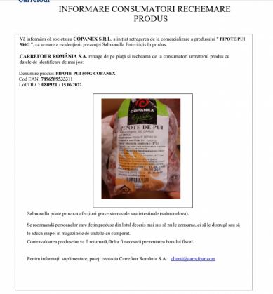 Pipote de pui cu Salmonella, retrase de la comercializare de Carrefour 2 Screenshot_20211118-160648_Office_292744.jpg