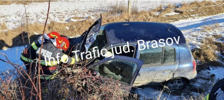 BRAȘOV. Accident între Râșnov și Tohanu Nou 2 FB_IMG_1642685519207_294082.jpg