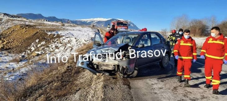 BRAȘOV. Accident între Râșnov și Tohanu Nou 3 FB_IMG_1642685526422_294083.jpg