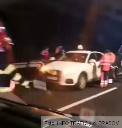 BRAȘOV. Atenție, TIR răsturnat pe DN 13! Accident și pe DN 1 2 Screenshot_20220102-234601_Facebook_293691.jpg