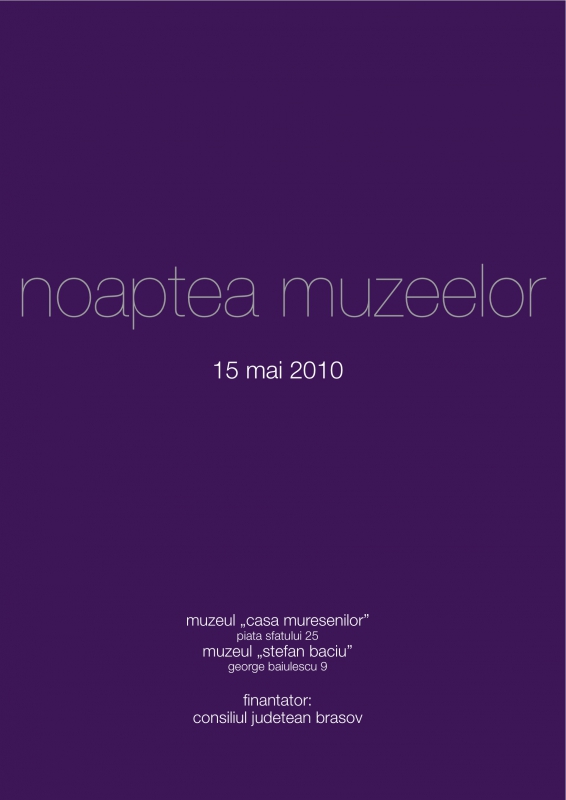 Brașov: Noaptea muzeelor, între 15-16 mai 9 article_254464_2.jpg