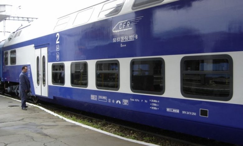 CANICULĂ. Trenurile circulă cu restricţii de viteză 1 tren.jpg