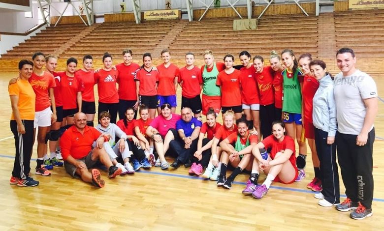 FOTE 2015. Naționala de handbal Under 17, învinsă de Rusia în primul meci din grupa B 1 romaniaunder17.jpg