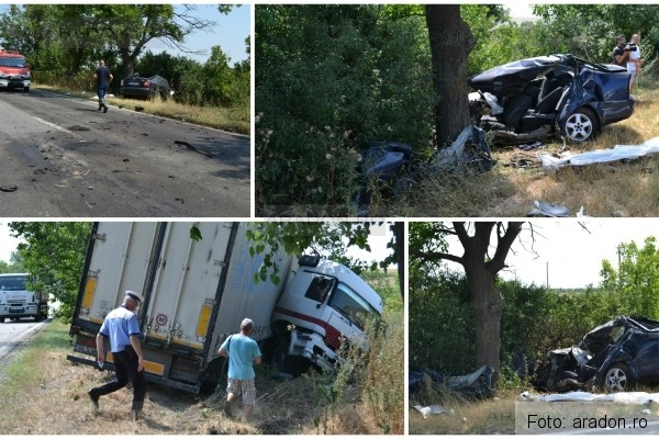 Bărbat DECAPITAT într-un accident pe DN 69! Traficul e oprit! (FOTO) 1 accidentarad_5.jpg
