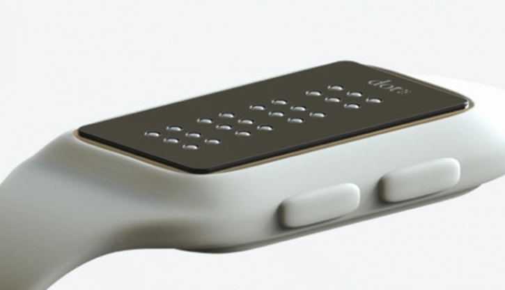 Dot, ceasul inteligent care se exprimă în Braille 1 dot-braille-smartwatch-750x416.jpg