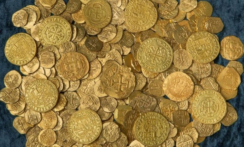350 de monede din aur, descoperite în apele oceanului 1 monededinaur.jpg