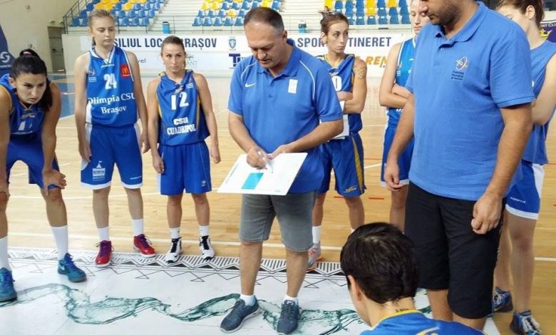 BRAŞOV. Olimpia CSU, antrenament cu public în compania „lanternei” 1 dancalancea.jpg