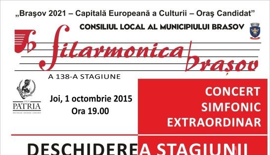 BRAȘOV. Filarmonica deschide stagiunea cu „Simfonia Alpilor” 1 filarmonica-1octombrie-deschidereastagiunii.jpg