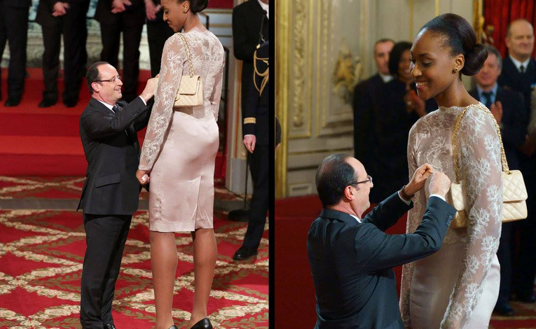 Cuplul zilei: François Hollande și Sandrine Gruda 1 hollandepremiazobaschetbalist.png