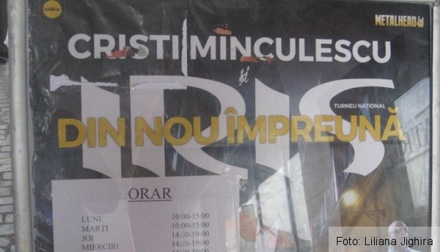 BRAȘOV. „Cristi Minculescu şi IRIS – Din nou împreună” 1 afisirispatria.jpg