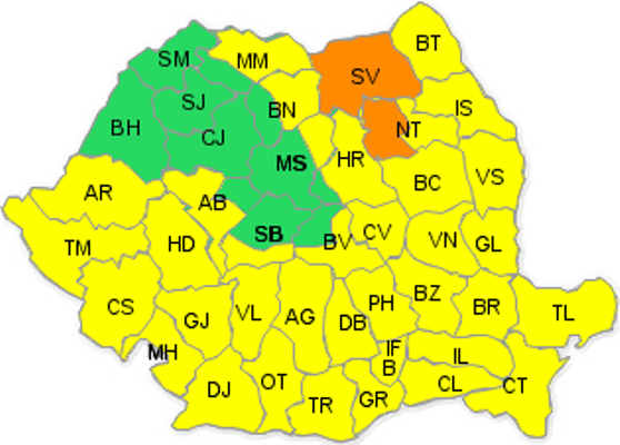 AVERTIZARE. COD portocaliu de ninsoare! În Braşov, cod galben! 1 codp.png
