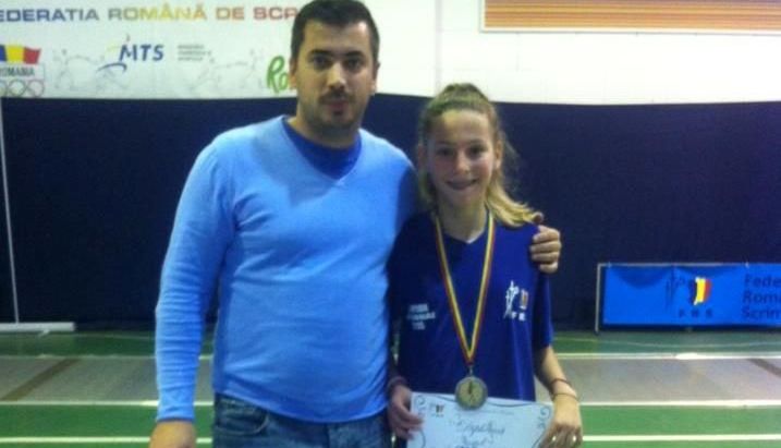 BRAȘOV. Performanță. Diana Crețu, campioană națională la sabie 1 dianacampioana.jpg