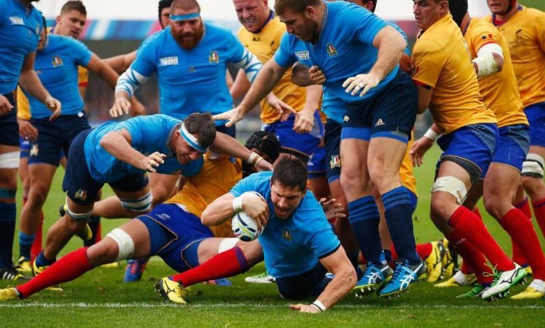 „Stejarii” au pierdut în fața Italiei, dar au terminat entuziasmant Cupa Mondială de rugby 1 italia-romania.jpg