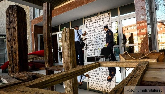 ISU Sibiu a sigilat Casa de Cultură a Sindicatelor 1 casadeculturasibiu.jpg
