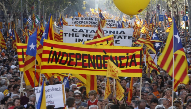 Catalonia şi-a proclamat independenţa 1 catalonia.png