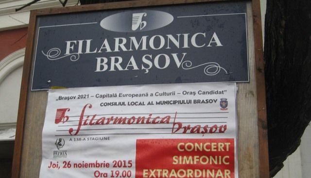 BRAȘOV. Dublă aniversare pentru un cetățean de onoare 1 filarmonicafisconcert.jpg