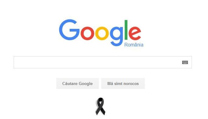 Şi Google România ţine doliu 1 googledoliu.jpg