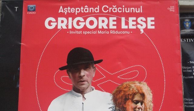 BRAȘOV. Grigore Leşe colindă din nou antidrog 1 leseconcert.jpg
