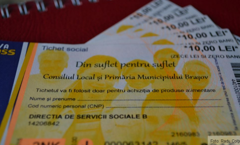 BRAȘOV. De azi se împart „tichetele pentru suflet” 1 tichetepentrusuflet.jpg