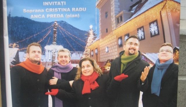 BRAȘOV. Cvintetul Anatoly vă oferă o „Noapte de Crăciun” 1 afisanatoly.jpg