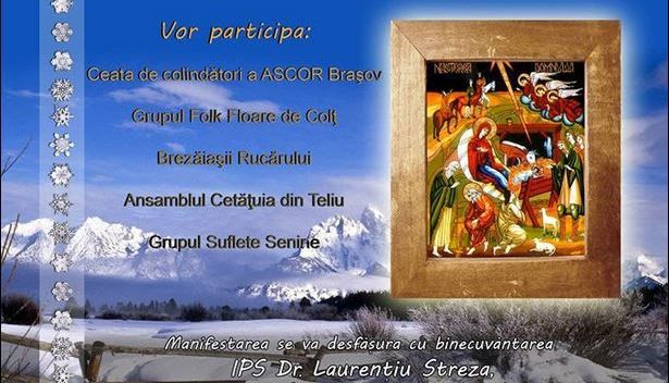 BRAȘOV. „Suflet Transilvan”, festival de colinde tradiționale 1 afissuflettransilvan.jpg