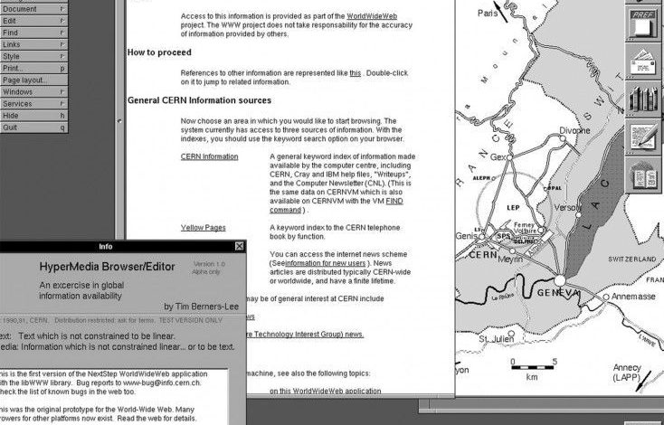 În urmă cu 25 de ani era publicat primul site web. Şi arată aşa: 1 first-website-cern-734x545.jpg