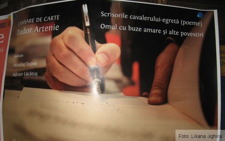 BRAŞOV. Tudor Artenie revine şi lansează două cărţi dintr-un foc 1 img-4670.jpg