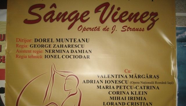 BRAȘOV. Opereta cu „sânge albastru” 1 sangevienezopera.jpg