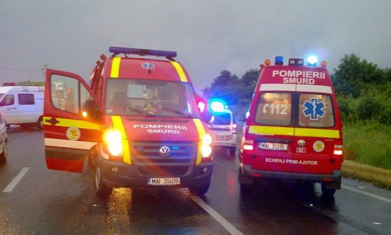 BRAŞOV. Accident rutier cu o victimă 1 smurd_3.jpg