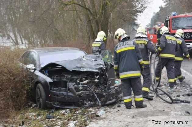 Român mort într-un accident de circulaţie produs în Ungaria 1 accident ungaria 2_202305.jpg