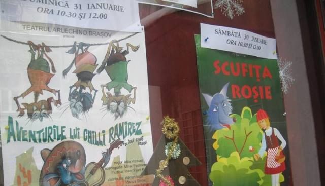 BRAȘOV. Spectacole pentru copii 1 arlechinoafisian.jpg
