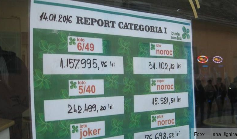LOTO. Premiu de peste 1,18 milioane euro la Joker 1 lotoianreport1.jpg