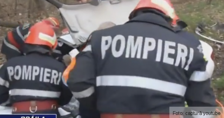 Un şofer braşovean a rămas încarcerat, după ce a lovit cu maşina un porc mistreţ, pe DN 2B 1 accident braila 2_205897.png