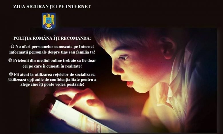 Ziua Siguranţei pe Internet! În România, evoluţia utilizării internetului de către tineri a fost „explozivă”, în ultimii ani 1 internetpolitie.jpg