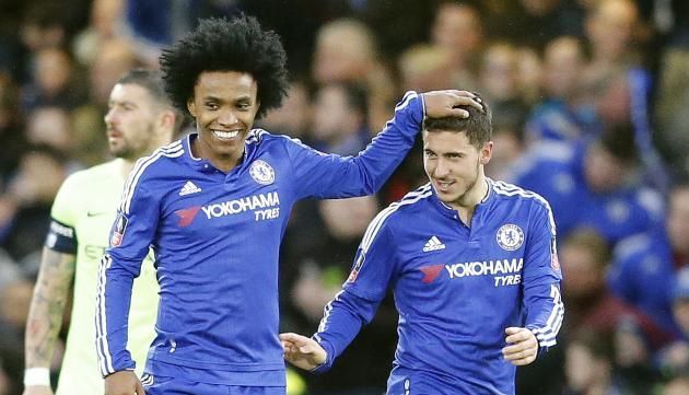 Chelsea a făcut spectacol în FA Cup 1 willian.jpg