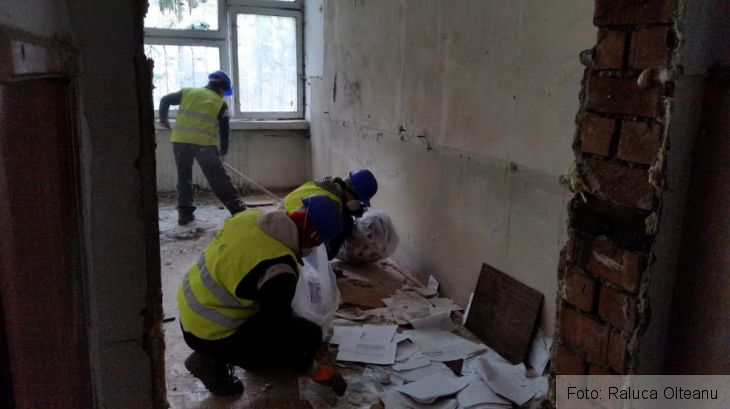 BRAȘOV. Lucrările la clădirea fostului Grup Școlar de Alimentație Publică și Turism au fost întrerupte peste iarnă 1 receptie-hotel_206273.jpg