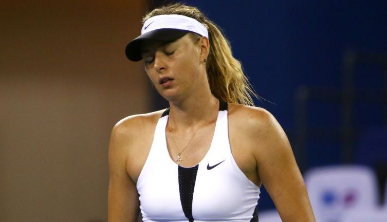 Maria Sharapova, atacată de jucătoare de top 1 sharapovatrista.jpg