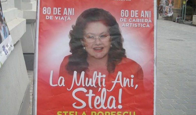 BRAȘOV. „La mulți ani, Stela!” 1 stelapopescuafis.jpg