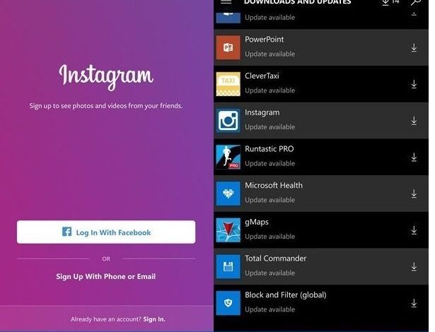 Instagram vine oficial pe Windows 10 Mobile 1 android.jpg