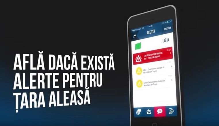„Călătoreşte în siguranţă“, aplicaţie pentru românii care pleacă în străinătate 1 aplicatie_2.jpg