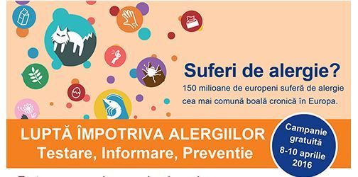BRAŞOV. Testare gratuită pentru alergii şi astm 1 campaniealergii.jpg