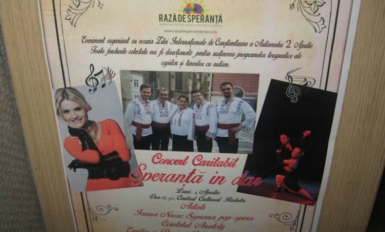 BRAȘOV. Spectacol și expoziție de icoane pentru copiii cu autism 1 concertrazadesperanta.jpg