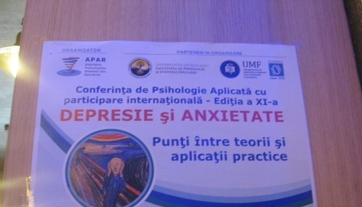 BRAȘOV. Depresia și anxietatea vor deveni principala cauză de dizabilitate 1 conferintapsihologi.jpg