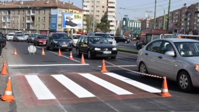 BRAŞOV. Experiment nefericit: marcaje rutiere revopsite în plin trafic 1 treceripietonirevopsite2_208995.JPG