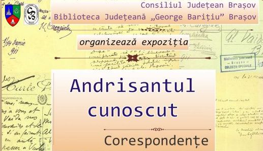 Vernisajul expoziției „Andrisantul cunoscut. Corespondențe” 1 expo-andrisantul-cumnoscut.jpg