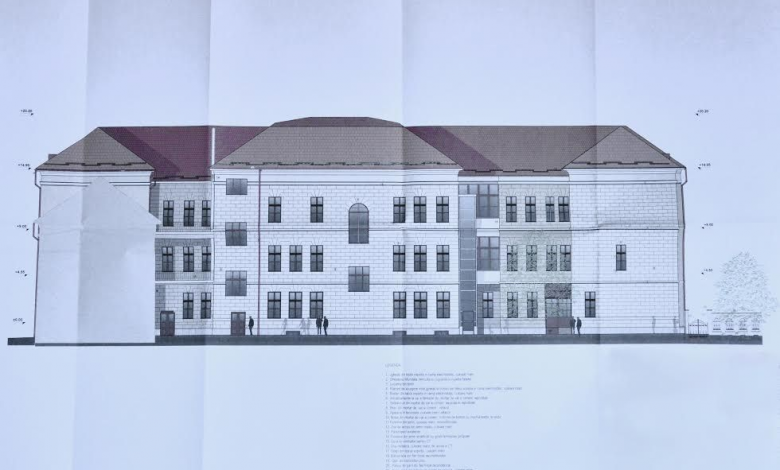 BRAŞOV. Primăria caută un constructor care să reabiliteze în 12 luni corpul A al Colegiului „Unirea” 1 proiectunirea.jpg