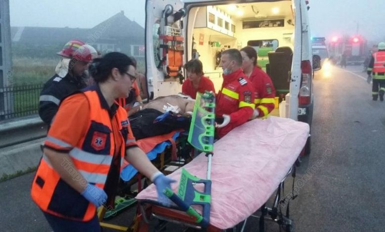 S-au ciocnit două microbuze! A fost activat PLANUL ROŞU de intervenţie 1 codrosu.jpg