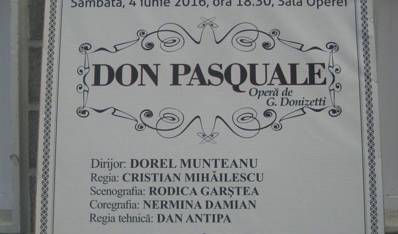 BRAȘOV. Căsătoria nepotrivită, motiv de comedie 1 donpasquale.jpg